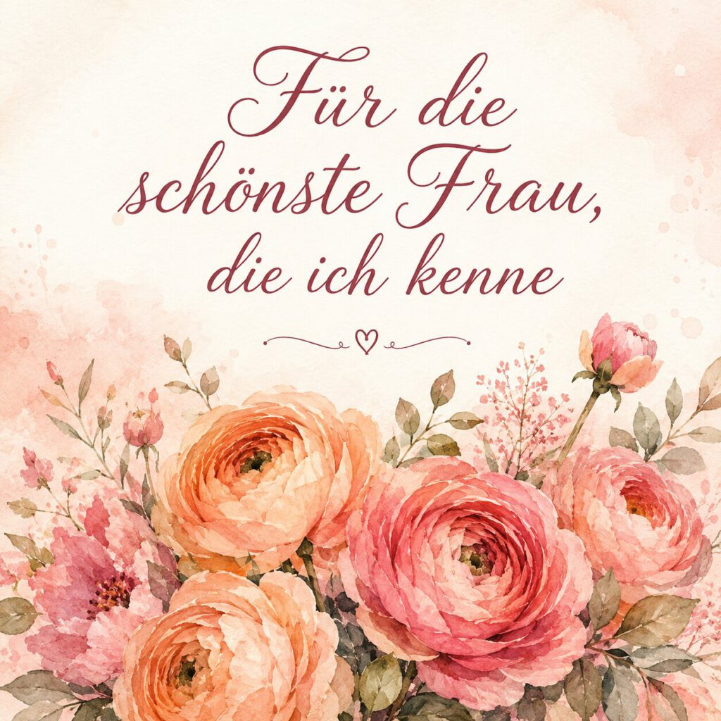 Rosenbouquet: Für die schönste Frau, die ich kenne